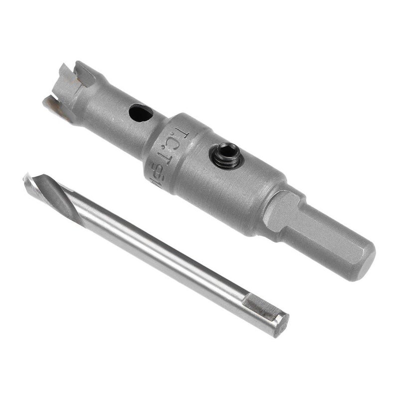 NACX 14mm TCT Hole Saw, 9/16â€ Cutting Diameter Tungsten Carbide Tipped Hole Cutter Opener, for Stainless Steel Metal Plate Aluminum, 2Pcs - Image 3